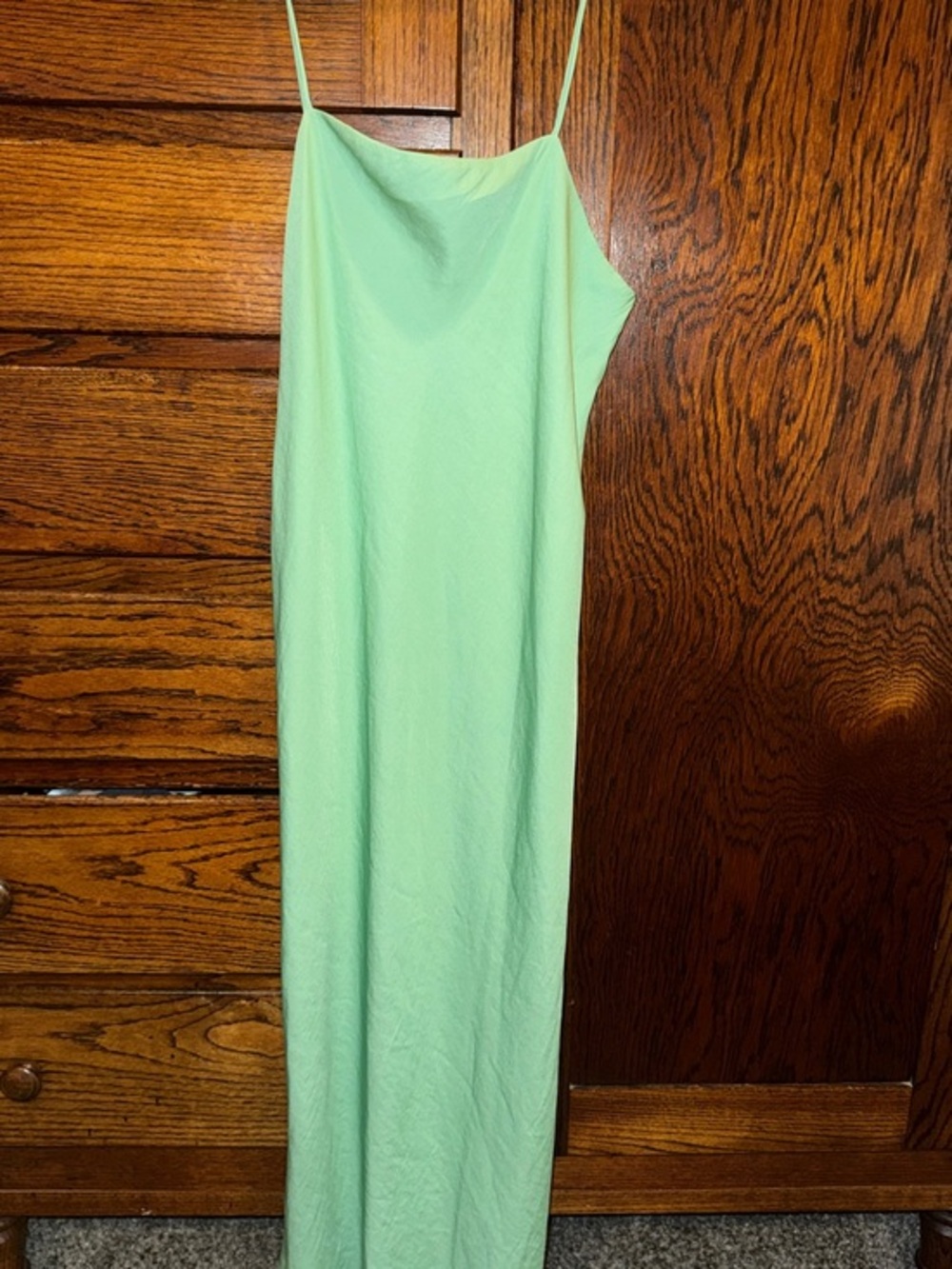 Banana Republic Green Slip Dress Petite Size S